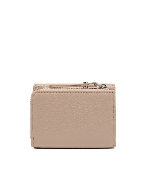 WALLETS GRAIN Cartera pequeña de piel granulada sal rosa - Carteras Mujer