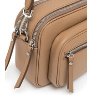 GIANNI CHIARINI CARRE Bolso bandolera de piel con correa para el hombro arcilla - Bolsos Mujer - 4