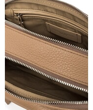 GIANNI CHIARINI CARRE Bolso bandolera de piel con correa para el hombro arcilla - Bolsos Mujer - 5