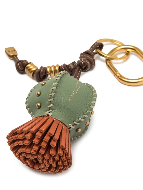 PC CHARMS Llavero con dije de cactus Especia de cactus - Llaveros