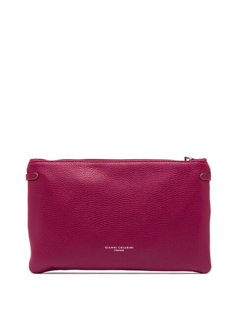 HERMY Bolso tipo sobre de piel con bandolera flor del desierto - Bolsos Mujer