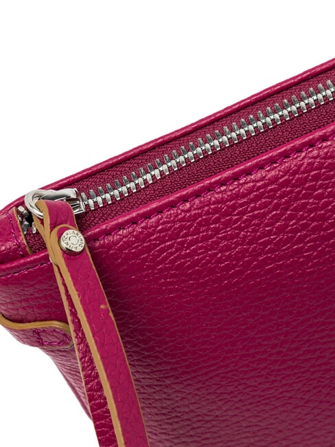 HERMY Bolso tipo sobre de piel con bandolera flor del desierto - Bolsos Mujer