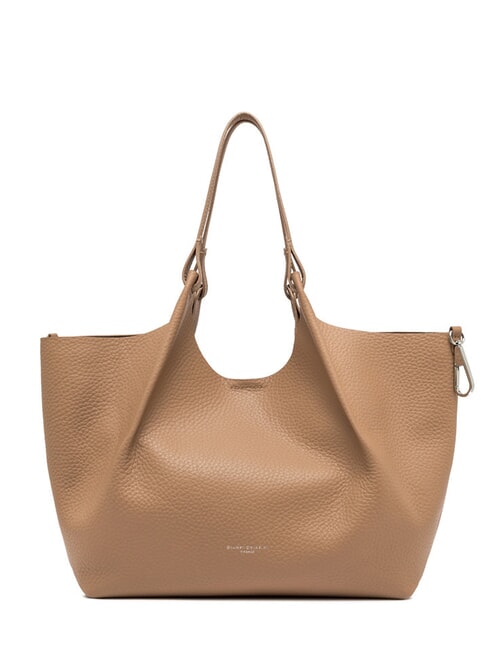 DUA Bolso bandolera grande de piel arcilla - Bolsos Mujer