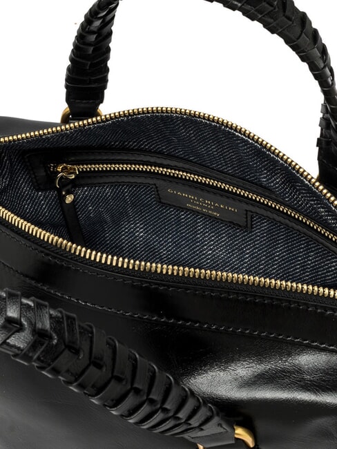 ROXY Bolso de piel con correa para el hombro negro - Bolsos Mujer