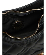 LOVE MOSCHINO GEOMETRIC QUILTED Bolso de hombro negro - Bolsos Mujer - 5