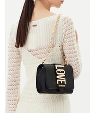 LOVE MOSCHINO LOVEBUG Mini bolso de hombro negro - Bolsos Mujer - 5