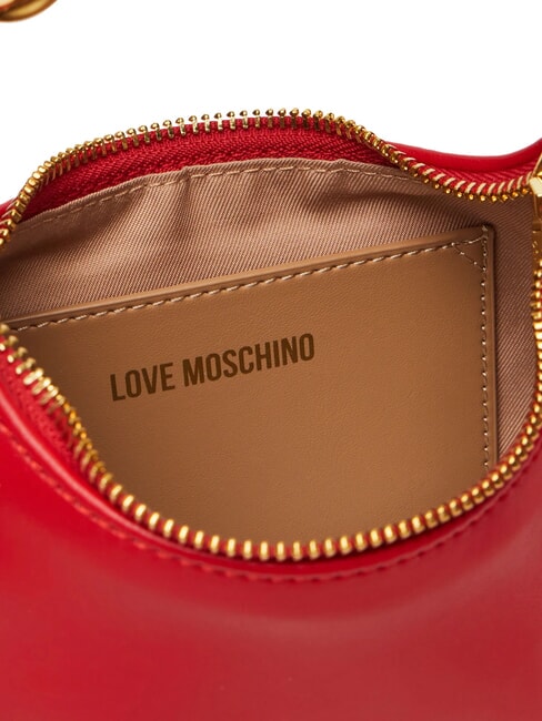 CHAIN Mini bolso de mano, con bandolera ROJO - Bolsos Mujer