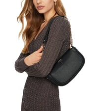 GUESS FEDORA Bolso de hombro NEGRO - Bolsos Mujer - 4
