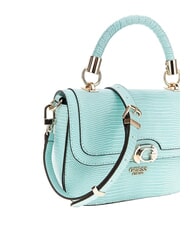 GUESS ORLINA Bolso de mano pequeño con bandolera agua marina - Bolsos Mujer - 3