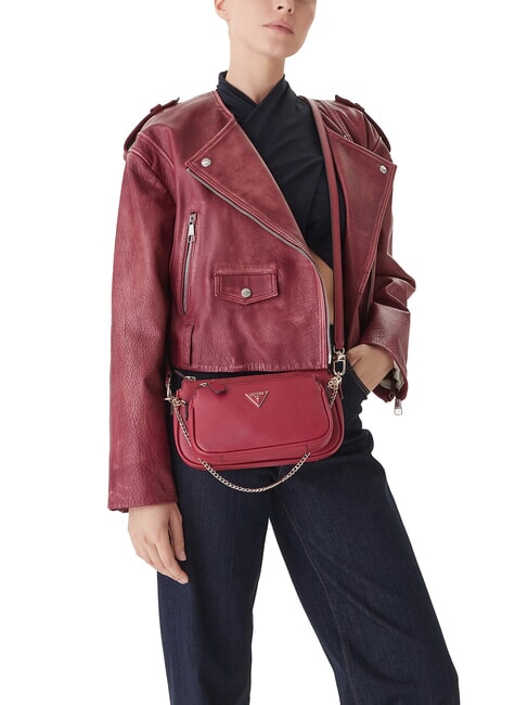 NOELLE 2  Bolso de hombro granate - Bolsos Mujer