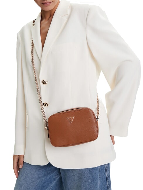 NOELLE 2  Mini bolso de hombro para cámara coñac ligero - Bolsos Mujer