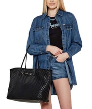 GUESS VIKKY II Bolso de hombro NEGRO - Bolsos Mujer - 4