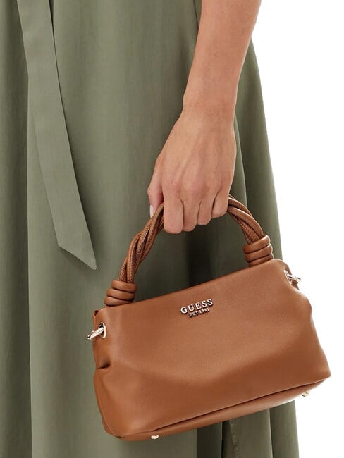 SANSA Mini bolso de mano, con correa para el hombro COGNAC - Bolsos Mujer