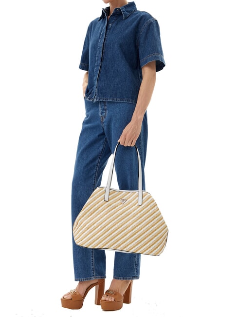 VIKKY II  Bolso de hombro blanco natural - Bolsos Mujer