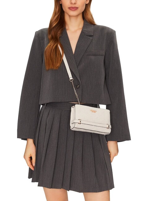 ZARELA  Bolso de hombro logotipo blanquecino - Bolsos Mujer