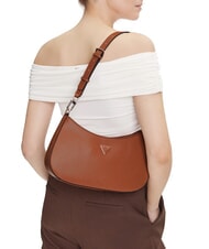 GUESS NOELLE 2 Bolso de hombro coñac ligero - Bolsos Mujer - 4