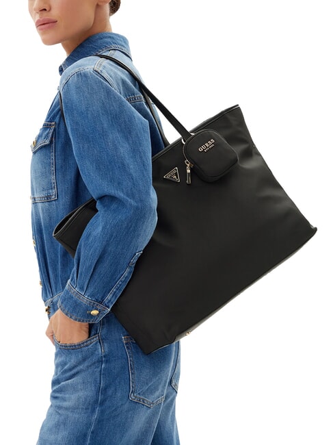 ECO GEMMA  Bolsa de la compra NEGRO - Bolsos Mujer