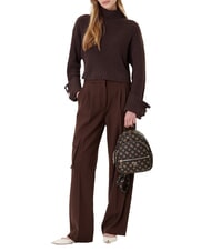 GUESS MANHATTAN 2 Mochila pequeña con logo de peonía 4G vikky bolso tote grande roo mochalog - Bolsos Mujer - 5