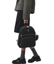 GUESS POWER PLAY 2 Mochila de nailon NEGRO - Bolsos Mujer - 4