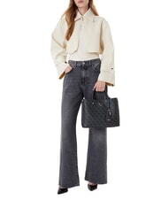 GUESS MERIDIAN 2 Bolso de hombro bolsa de asas Vikky Large Roo Coalog - Bolsos Mujer - 5