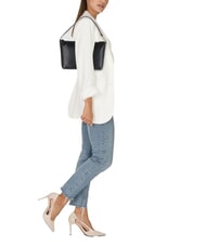 GUESS ECO VICTORIA  Bolso de hombro NEGRO - Bolsos Mujer - 8