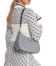 GUESS NOELLE 2  Bolso de hombro logotipo de pizarra - Bolsos Mujer - 5