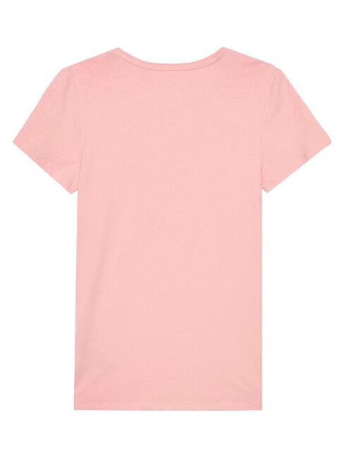 KIDS Camiseta de manga corta con pedrer&iacute;a dulce rosa - Camiseta ni&ntilde;o