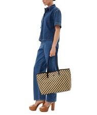 GUESS VIKKY II  Bolso de hombro natural / negro - Bolsos Mujer - 5