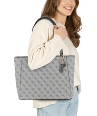 GUESS NOELLE 2  Bolso de hombro logotipo de pizarra - Bolsos Mujer - 5