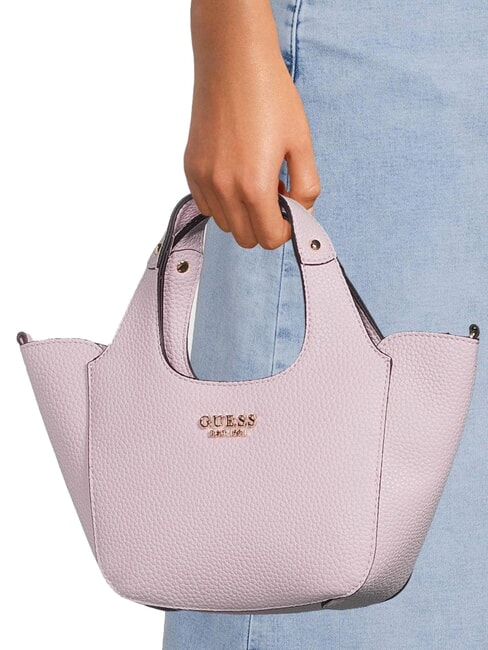 HELINA Shopper de mano, con bandolera. orquídea - Bolsos Mujer