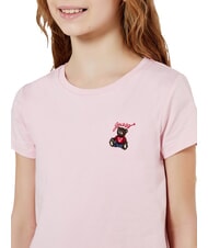 GUESS KIDS Camiseta de manga corta con osito de peluche rosa algod&oacute;n de az&uacute;car - Camiseta ni&ntilde;o - 6