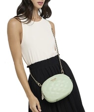 GUESS TAMSIN Bolso de hombro pequeño acolchado celadón - Bolsos Mujer - 6