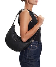 GUESS CALEBRA Bolso de hombro NEGRO - Bolsos Mujer - 4