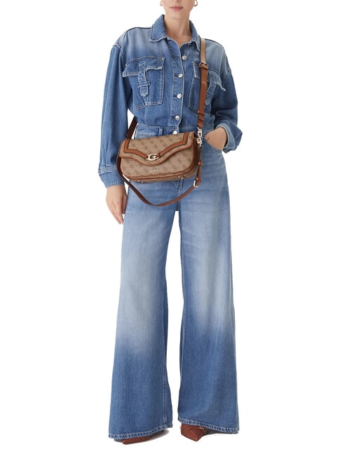 DEA Bolso de hombro con solapa LOGOTIPO DE LECHE - Bolsos Mujer