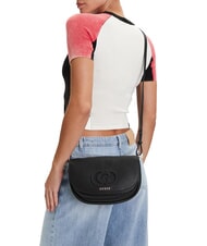 GUESS CALEBRA Bolso de hombro NEGRO - Bolsos Mujer - 5