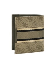 GUESS MADRID Monedero vertical arena/verde militar - Carteras Hombre - 3