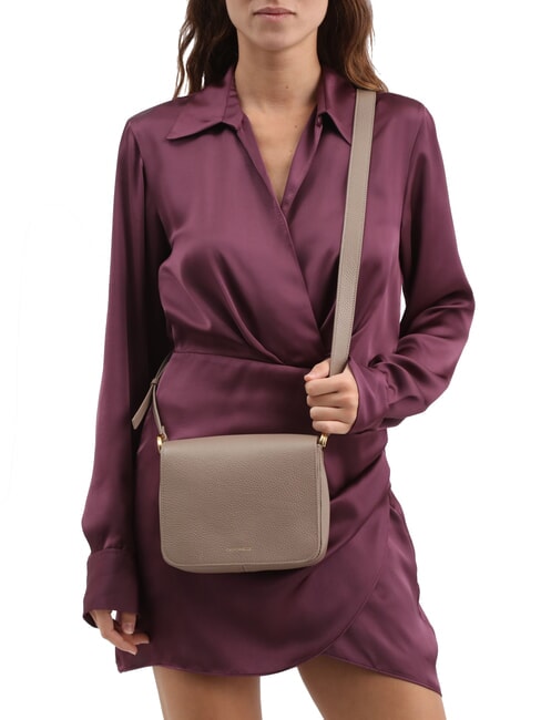 ERIS Mini bolso de hombro de piel rosetas - Bolsos Mujer