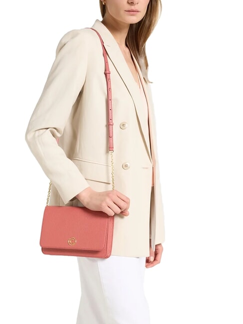 TULIP Bolso de hombro de piel martillada maceta - Bolsos Mujer