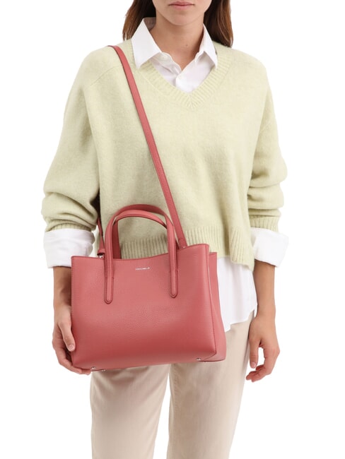 SWAP Bolso de mano de cuero martillado maceta - Bolsos Mujer