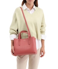 COCCINELLE SWAP Bolso de mano de cuero martillado maceta - Bolsos Mujer - 4