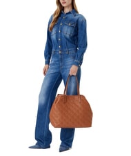 GUESS ADELASIA Bolso de hombro bolso shopper Albury caramelo - Bolsos Mujer - 6