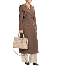 GUESS SILIA 2 Bolso de mano con bandolera logotipo de galletas - Bolsos Mujer - 6