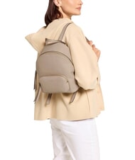 COCCINELLE JEN Mochila de cuero martillado rosa polvo - Bolsos Mujer - 4