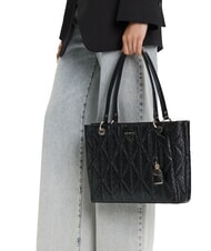 GUESS ALDINA  Bolso de hombro NEGRO - Bolsos Mujer - 5