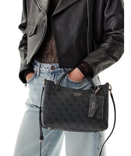 GUESS BRENTON Bolso de mano, con bandolera bolsa de asas Vikky Large Roo Coalog - Bolsos Mujer - 4