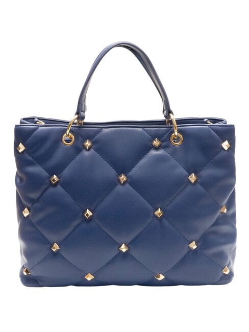 QUILT Bolso de mano con correa para el hombro azul - Bolsos Mujer