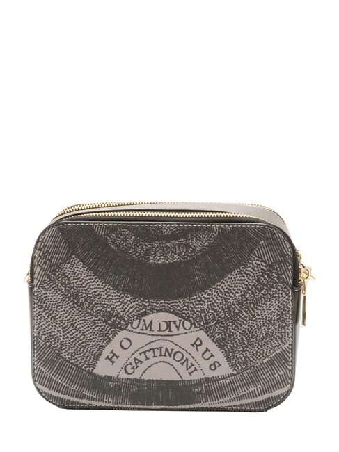 PLANETARIUM Bolso bandolera tipo funda para cámara monocromático gris claro/negro - Bolsos Mujer