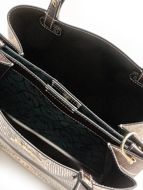 PLANETARIUM Bolso de mano con correa para el hombro Diana/marrón oscuro - Bolsos Mujer