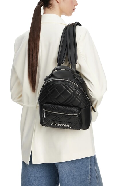 QUILTED Mochila con bolsillo po00bx - Bolsos Mujer