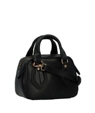 THE BRIDGE DAPHNE Mini bolso de cuero tipo baúl Oro negro - Bolsos Mujer - 3